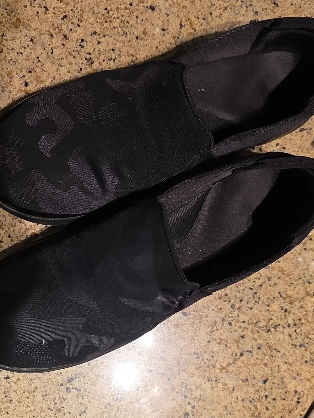 Bzees Black Slip-On Sneakers
